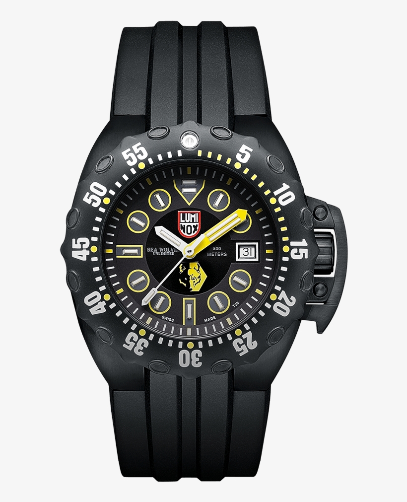 Scott Cassell Deep Dive Special Edition - Luminox Scott Cassell Deep Dive Automatic, transparent png #3203847