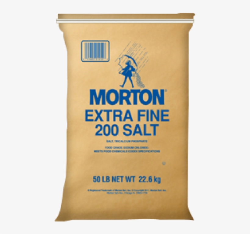 More Views - Morton Salt 25 Lb, transparent png #3203944