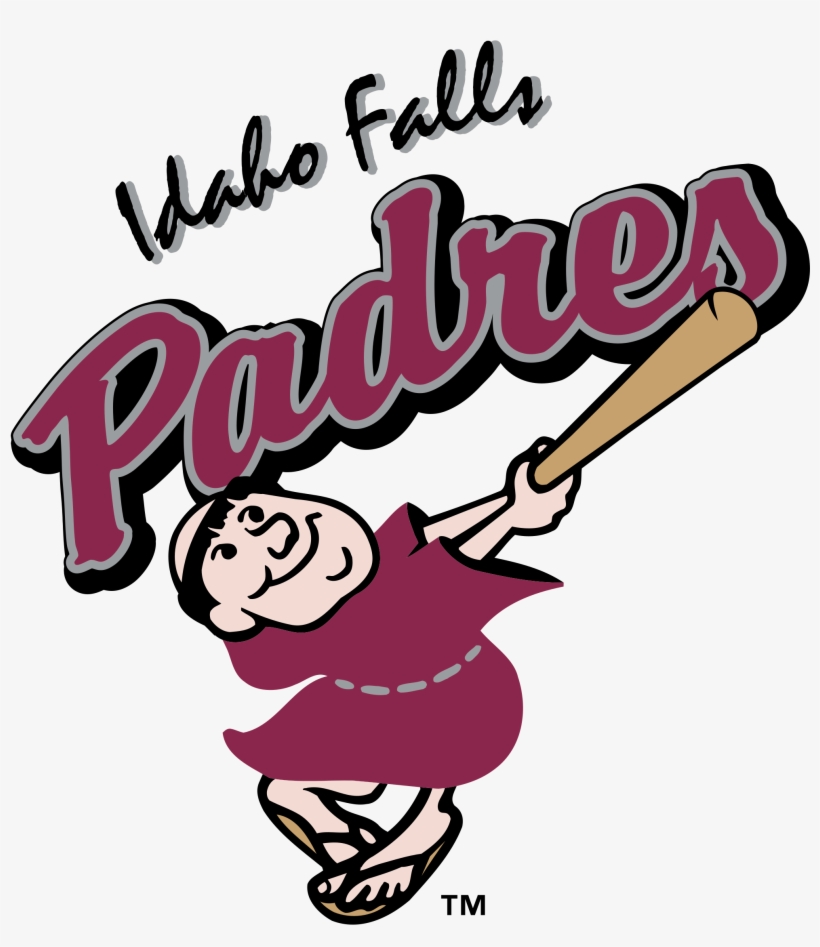 Idaho Falls Padres Logo Png Transparent - Mlb San Diego Padres Friar Logo Patch, transparent png #3204082