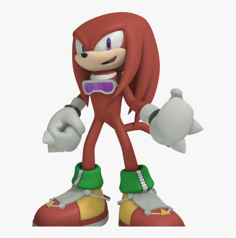 Sonic Free Riders - Knuckles Sonic Riders, transparent png #3204461