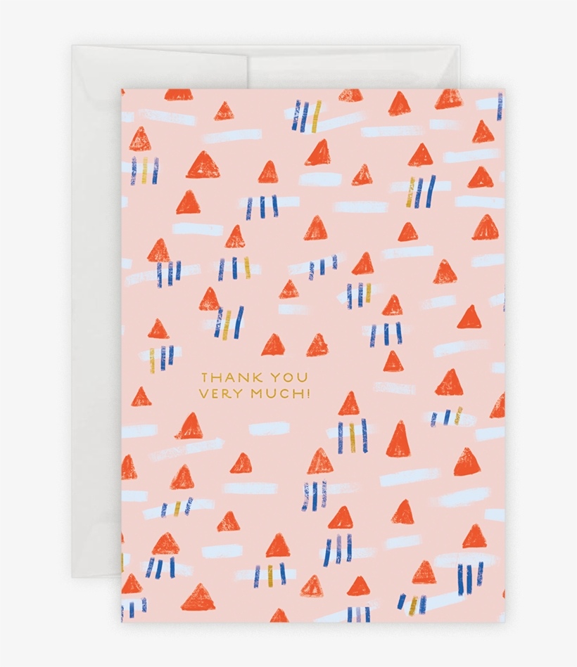 Thank You Very Much Note Card Set, transparent png #3204573