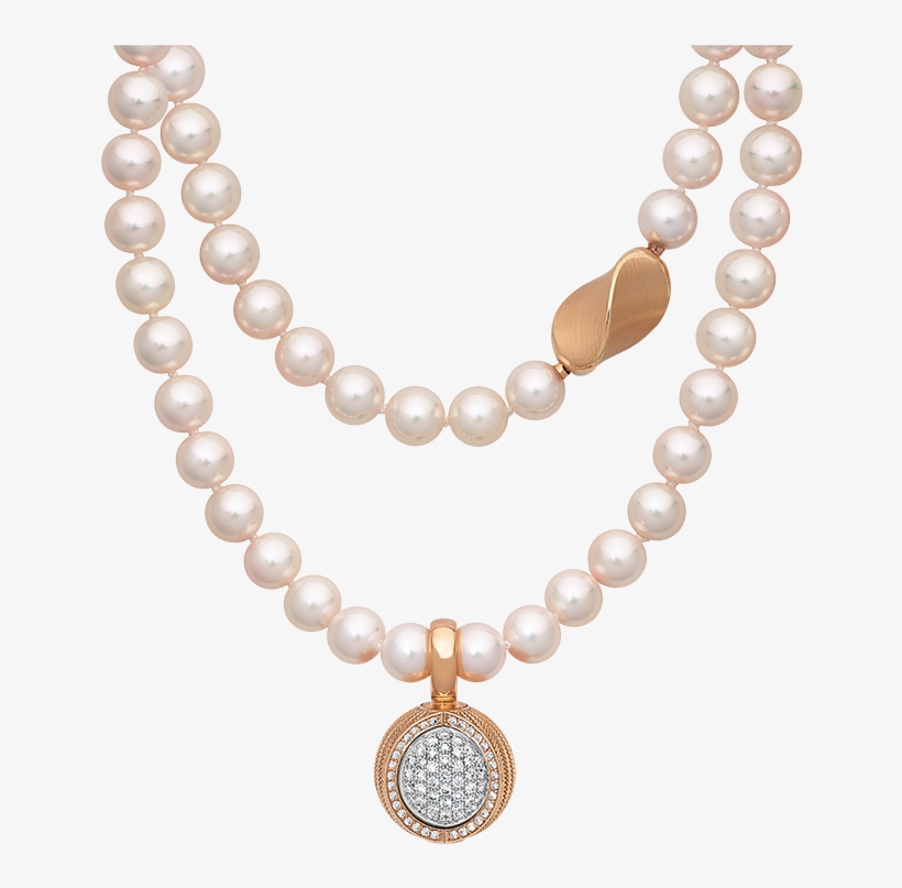 Pair A Pieter Andries Pendant With A Gold Chain, Italian - Necklace, transparent png #3204940