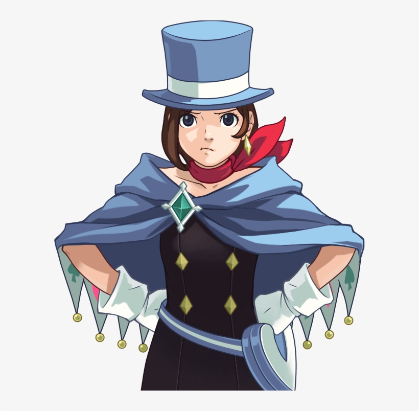 Image - Trucy Wright Sprite Hd - Free Transparent PNG Downlo