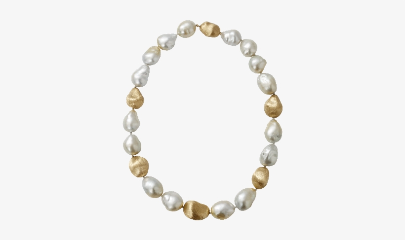 Baroque Pearl Necklace - Bracelet, transparent png #3205136