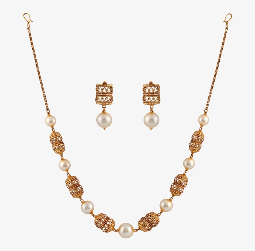 String Of Pearls Png - Necklace, transparent png #3205252