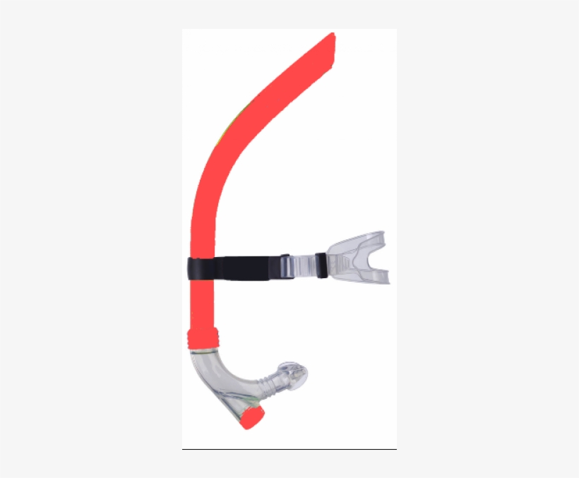 Swim Snorkel Speedo 31 - Finis Junior Swimmer's Snorkel - Yellow, transparent png #3205734