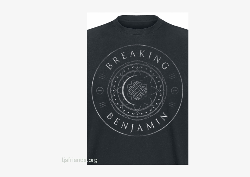 Breaking Benjamin Circle Camiseta Negro Liso 100% Algodón - The Hitchhiker's Guide To The Galaxy, transparent png #3206032