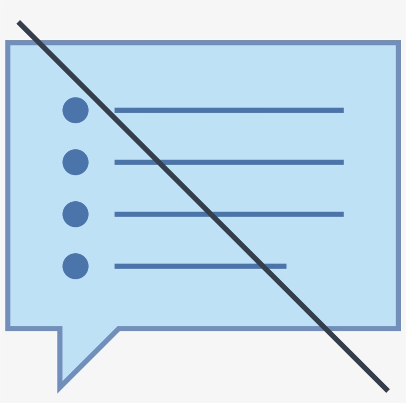 Speaker Notes Off Icon - Parallel, transparent png #3206134