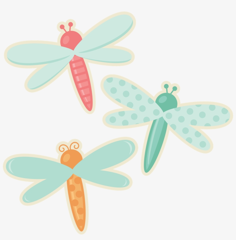 Daily Freebie Miss Kate Cuttables Dragonfly Set Svg - Clipart Dragonfly Cute, transparent png #3206312