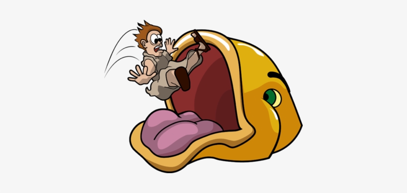 Image Jonah Swallowed By Fish Clip Art Christart Com - Jonah And The Whale Clip, transparent png #3206363