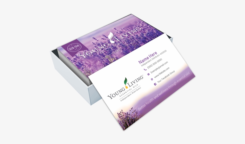 Young Living Business Cards, transparent png #3206483