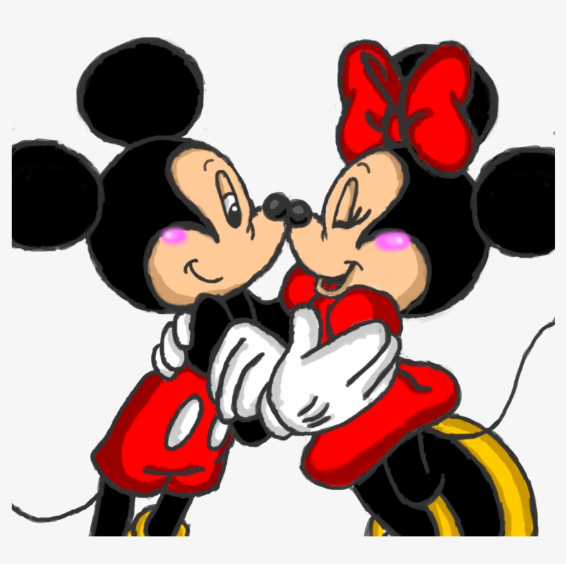 Red Minnie Mouse Wallpaper Clipart Panda Free Images - Mickey And Minnie Together, transparent png #3206659