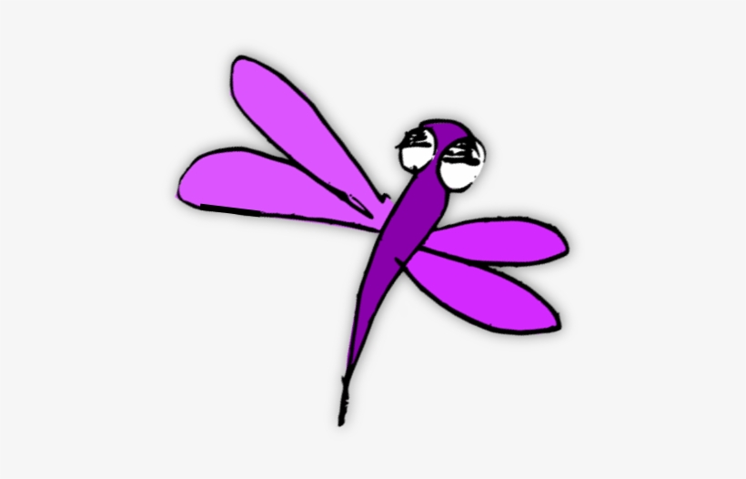 Dragonfly Clipart Transparent Background - Clip Art, transparent png #3206690