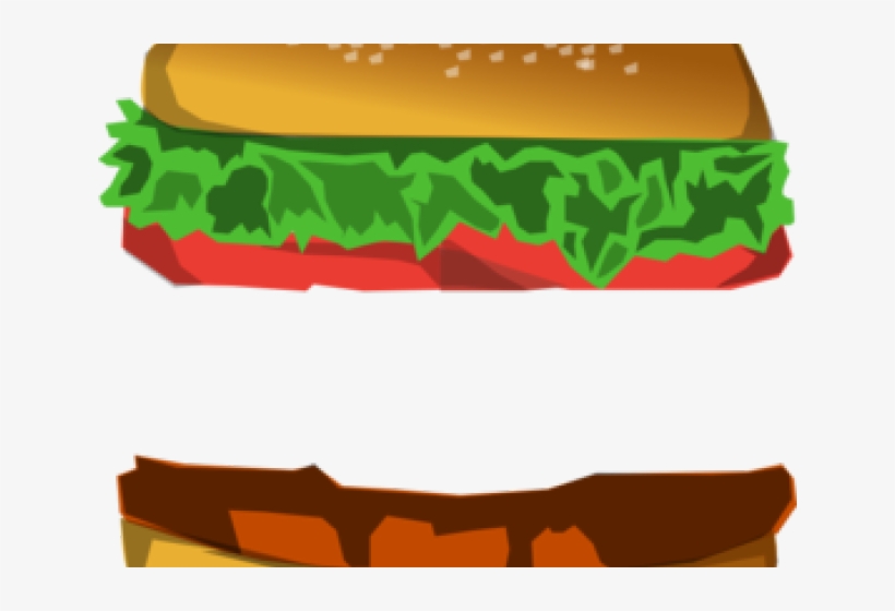Burger Clipart Logo - Burger Clip Art, transparent png #3206851