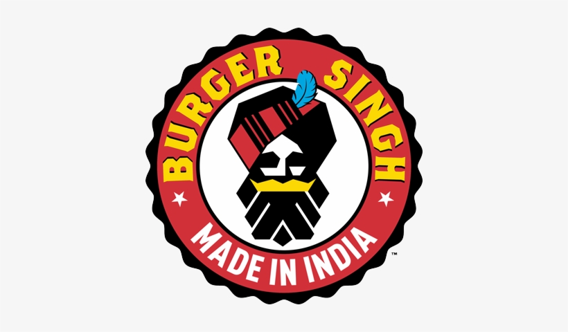 Burger Singh - Burger Singh Logo, transparent png #3206924