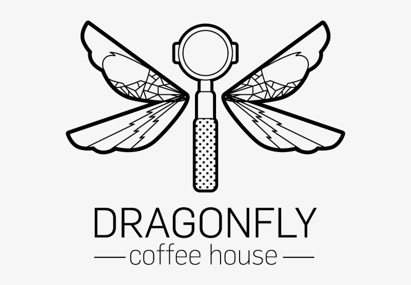 Dragonfly Coffee House - Net-winged Insects, transparent png #3206987