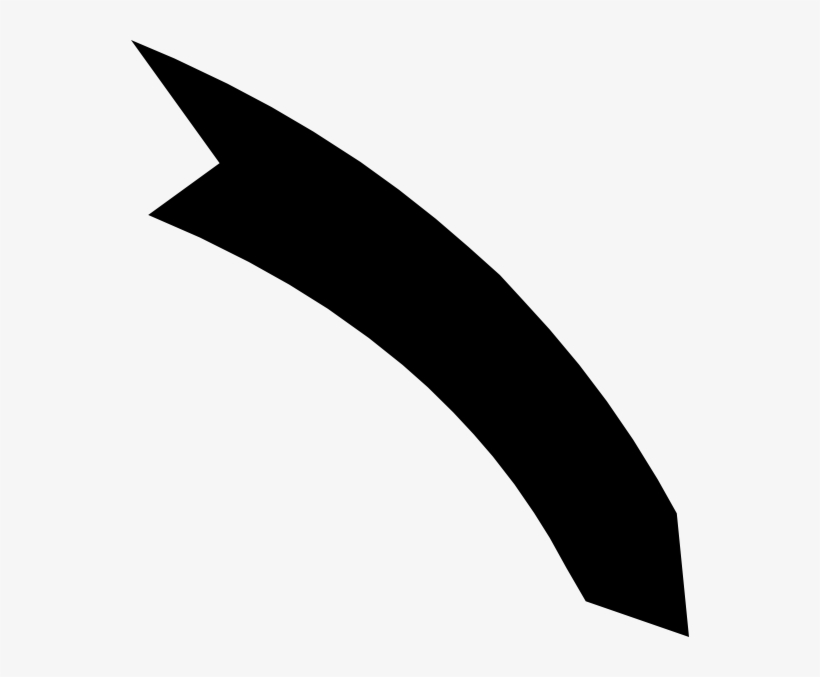 Download Curved Arrow Clipart Black And White Battle For Dream Island Eyebrow Free Transparent Png Download Pngkey