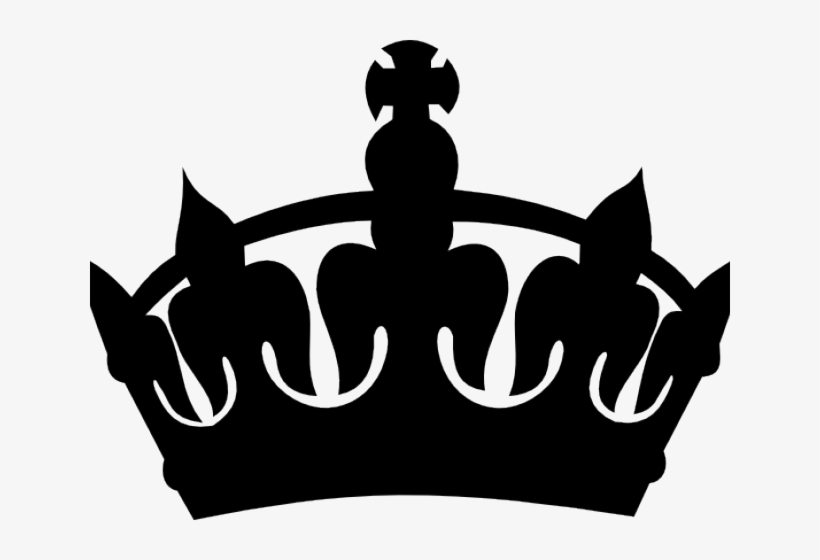Royal Crown Black And White Clipart, transparent png #3207146