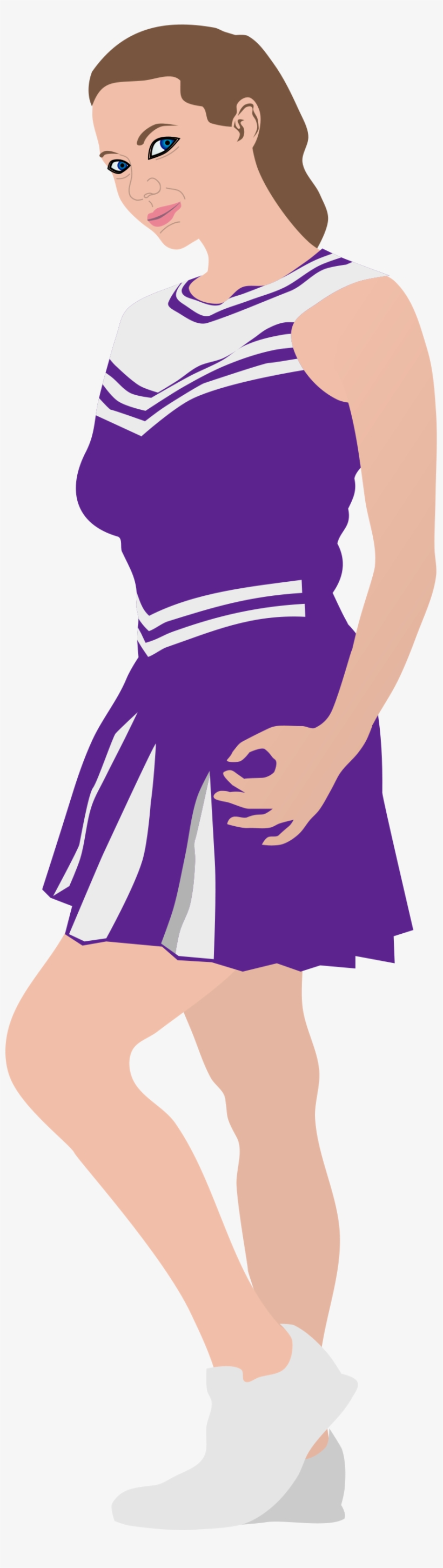 Cheerleading Jump Clipart Transparent Png - Cheerleading Clipart Transparent Background, transparent png #3207247