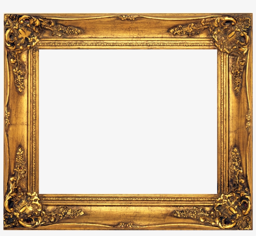 Free Gold Bow Png - Old Picture Frame Png, transparent png #3207302