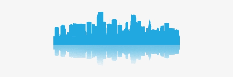 Most Popular Places To Move To In Florida - Larger Than Life Prints 736846601124 Miami City Vinyl, transparent png #3207388