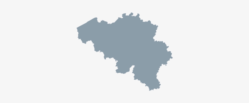 Belgium - Map Belgium Vector, transparent png #3207593