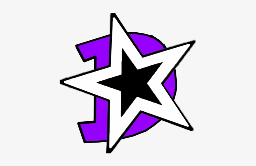 Pin Purple Cheerleader Clipart - Douglasville Cheer Stars, transparent png #3207618