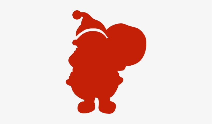 Santa Claus Silhouette Png - Christmas Magic City Thessaloniki, transparent png #3207766