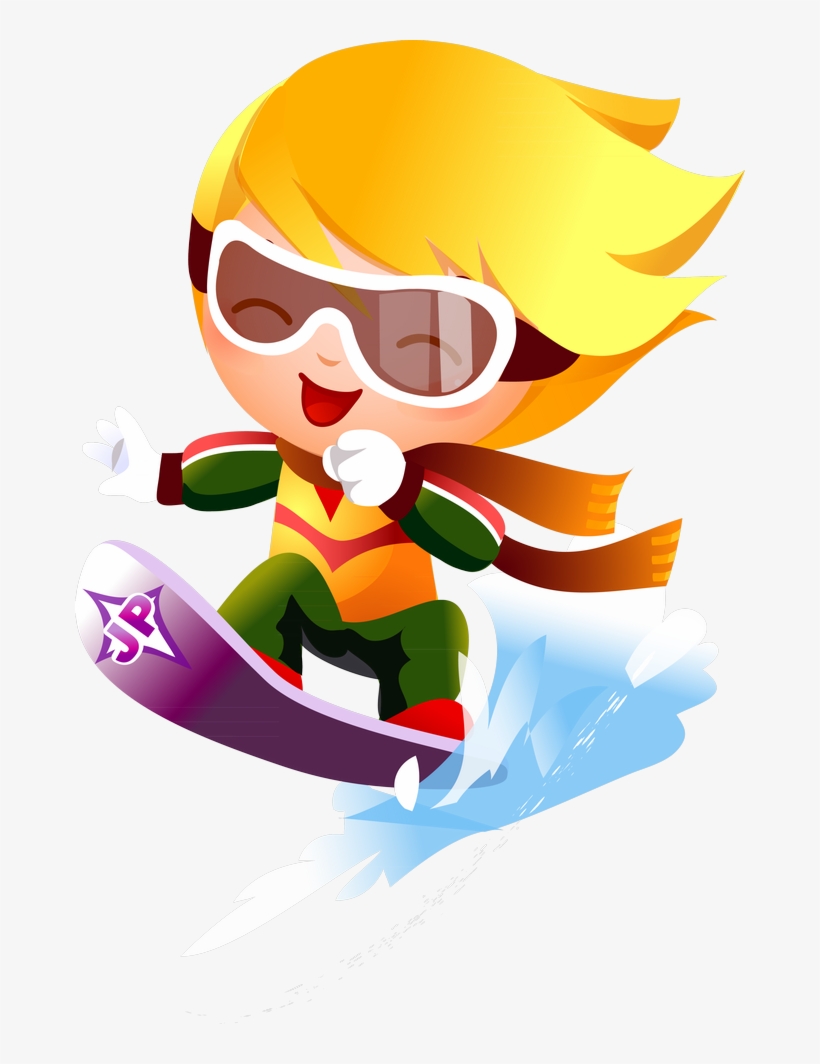 Cheerleader Clipart Pop Art - Cartoon Clipart Skater Boy, transparent png #3207921