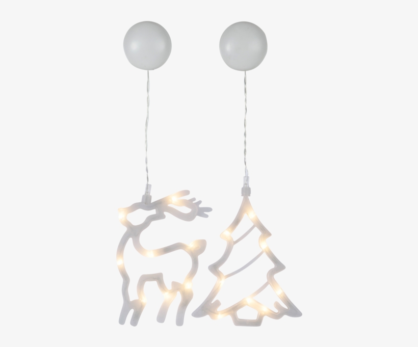 Silhouette 2 Pack Sparky - Led Silhouettes Reindeer And Tree In A Set Of 2, transparent png #3208042