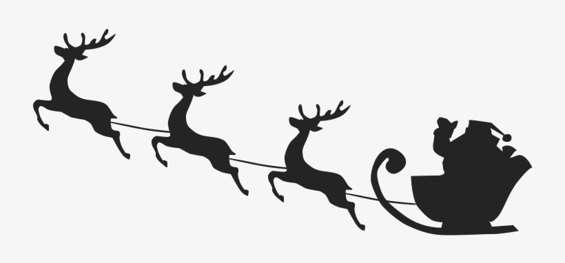 Santa Paws Appeal - Silhouette, transparent png #3208047