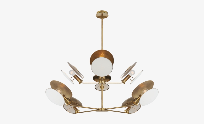 Osiris Large Reflector Chandelier - Chandelier, transparent png #3208105