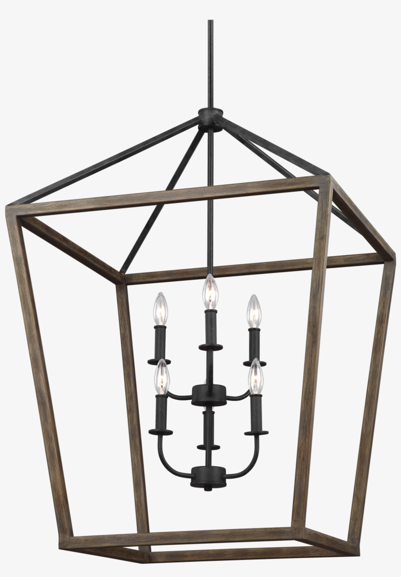 Gannet 6 Light Chandelier, transparent png #3208225