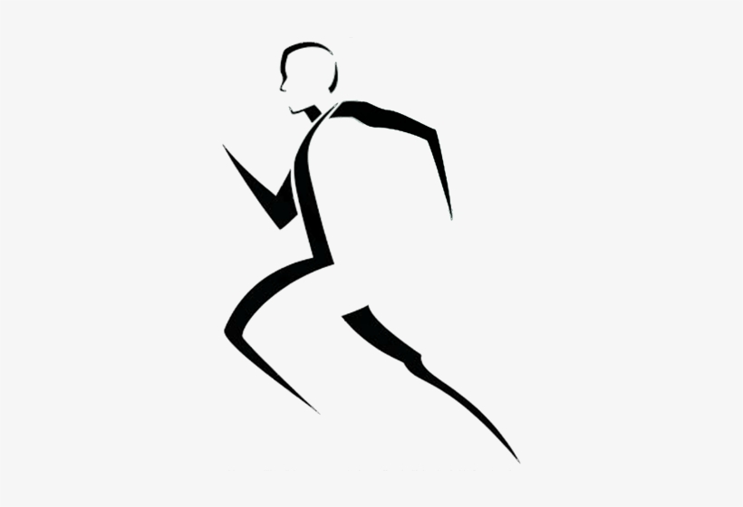 Silhouette - Athletics Running Clipart Png, transparent png #3208255