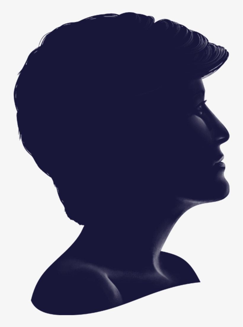 Princess Diana Silhouette, transparent png #3208258