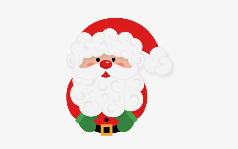 Santa Claus Svg Scrapbook Cut File Cute Clipart Files - Computer File, transparent png #3208500