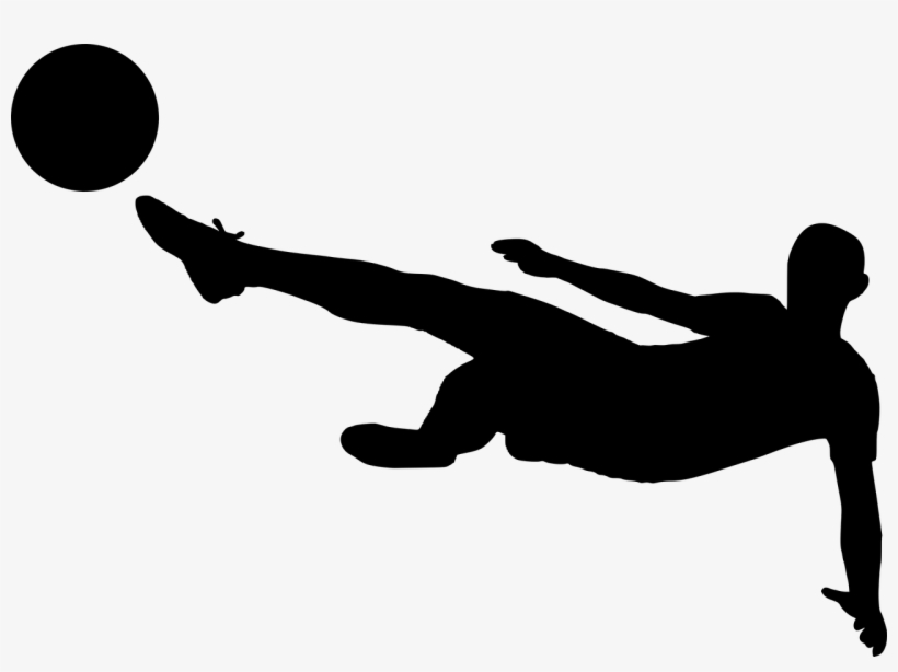 Silhueta De Drible De Futebol PNG , Futebol, Silhueta, Jogar