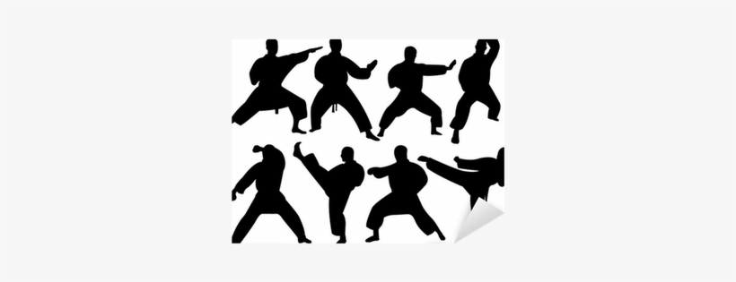 Karate Silhouette Collection - Karate Silhouette, transparent png #3208988