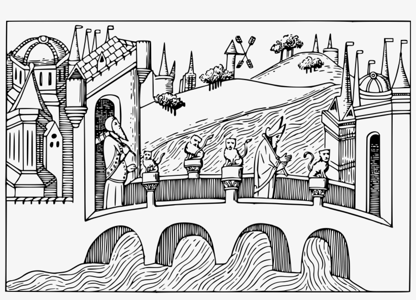 This Free Icons Png Design Of Bridge Scene, transparent png #3208995