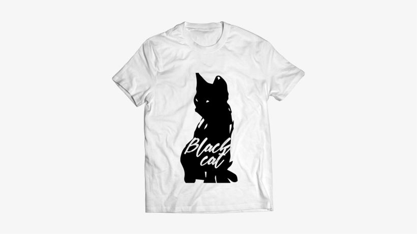 White Black Cat Silhouette Logo - Lil Uzi Vert Metal Devil Shirt, transparent png #3209048