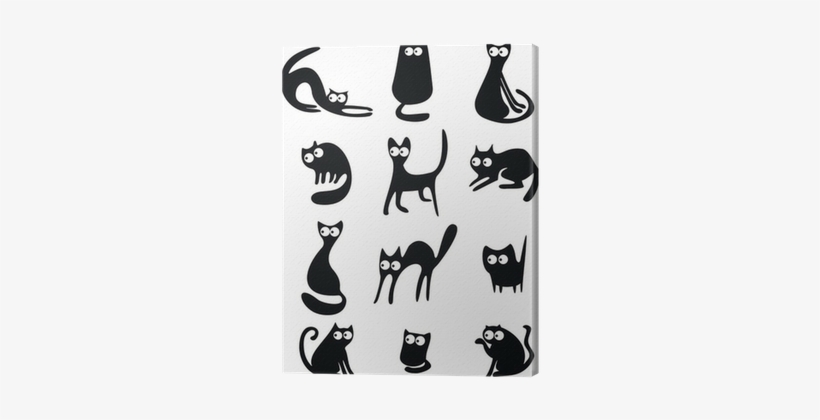 Peeking Cat Vector Silhouette, transparent png #3209169