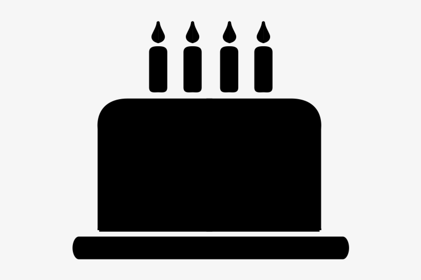 Birthday Cake Rubber Stamp - Birthday Cake, transparent png #3209601