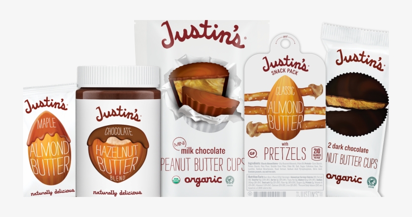 Justin's Nut Butter - Hazelnut Butter Blend Chocolate, transparent png #3210858