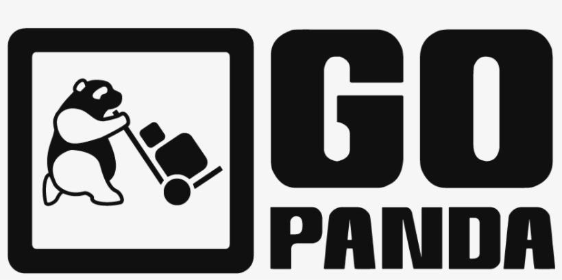 Go Panda Removals Pembrokeshire - Panda Moving Logo, transparent png #3211254