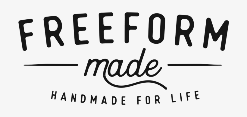 Freeform Made Logo Print Small - Calligraphy, transparent png #3211571