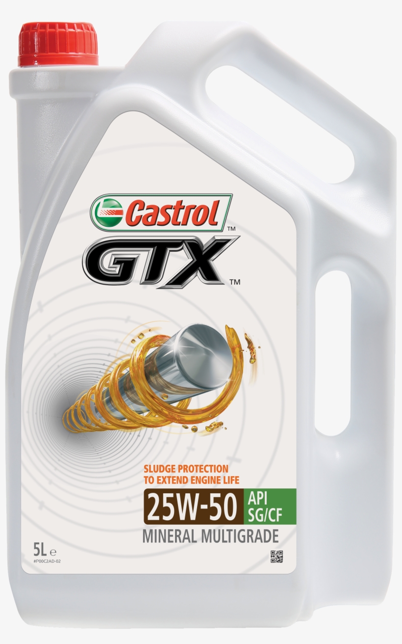 Castrol Gtx 25w-50 - Diesel Fully Synthetic Oil Philippines, transparent png #3213053