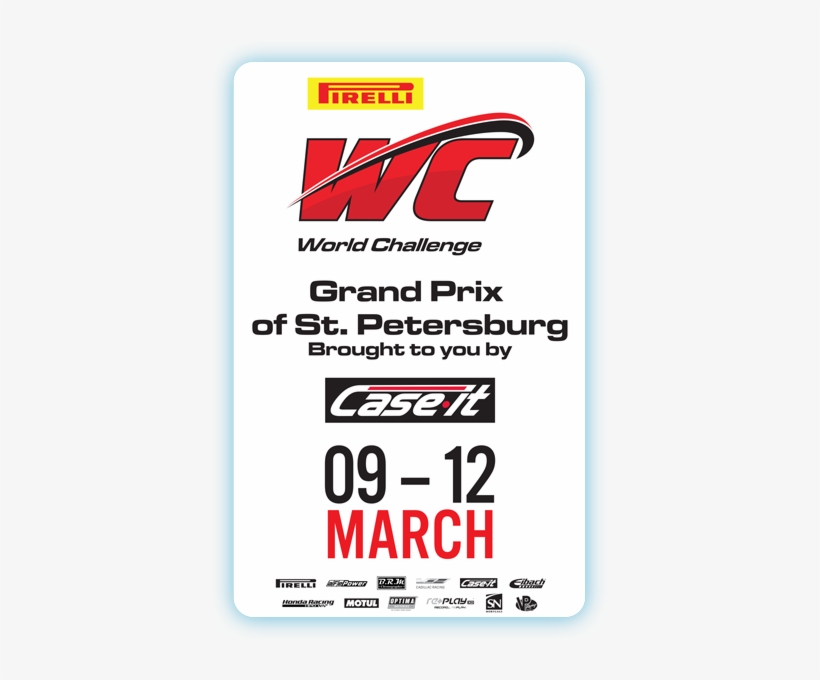 The Pirelli World Challenge Gt And Gts Teams Head To - Pirelli World Challenge, transparent png #3213097