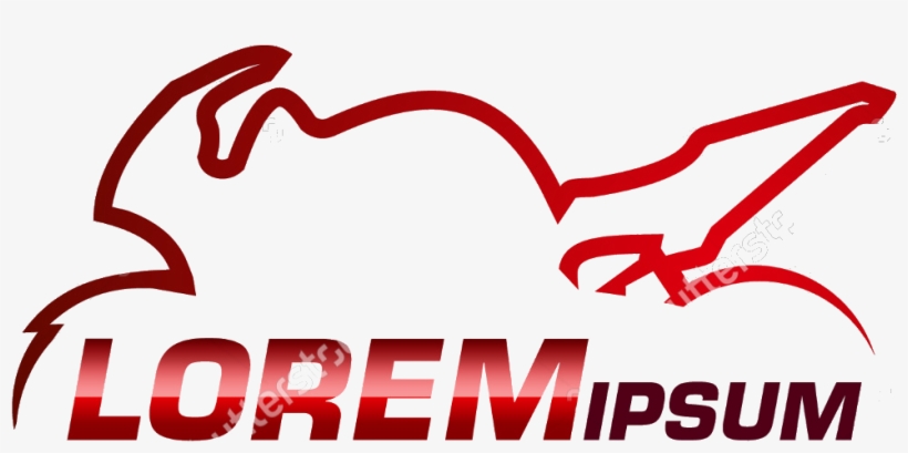 Pirelli - Logo Silueta De Moto, transparent png #3213427