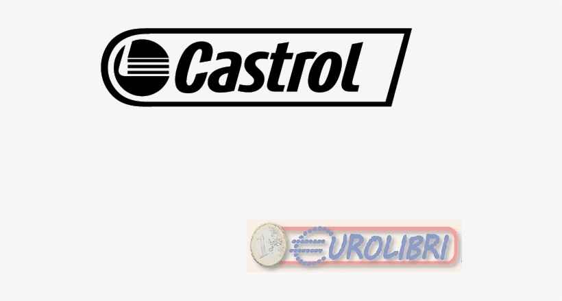 Castrol - Adesivo Prespaziato - Colore Nero - 10cm - :: Wii Remote Click Grip :: Acc&hw, transparent png #3213542