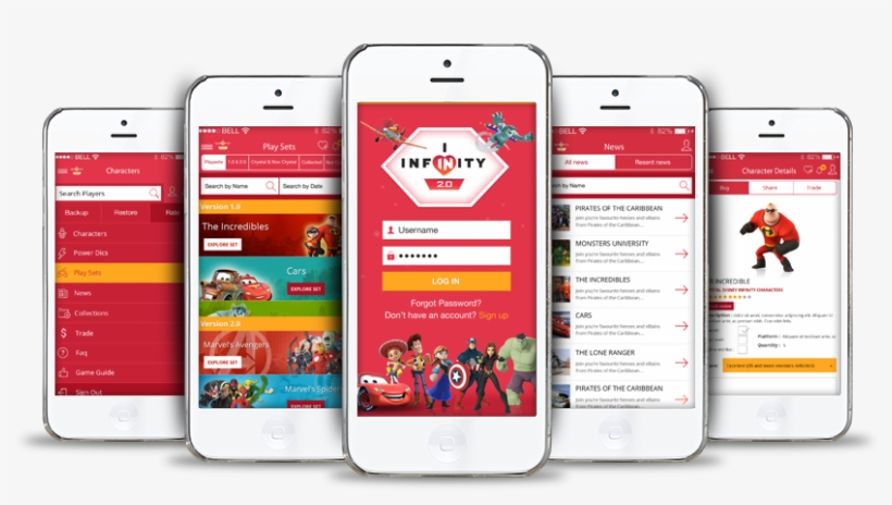 Just A Couple Of Pages From The App - Disney Infinity, transparent png #3214023